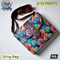 Trendy Jute Zaban Sling bag for Women